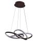 LED Dimmable chandelier on a string LED/65W/230V 3000-6500K brown + remote control