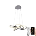 LED Dimmable chandelier on a string LED/65W/230V 3000-6500K chrome + remote control
