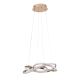 LED Dimmable chandelier on a string LED/65W/230V 3000-6500K gold + remote control