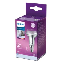 LED Dimmable floodlight bulb Philips E14/4,3W/230V 4000K