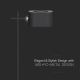 LED Dimmable magnetic rechargeable table lamp 4in1 LED/3W/5V 3000-6000K 1800 mAh black