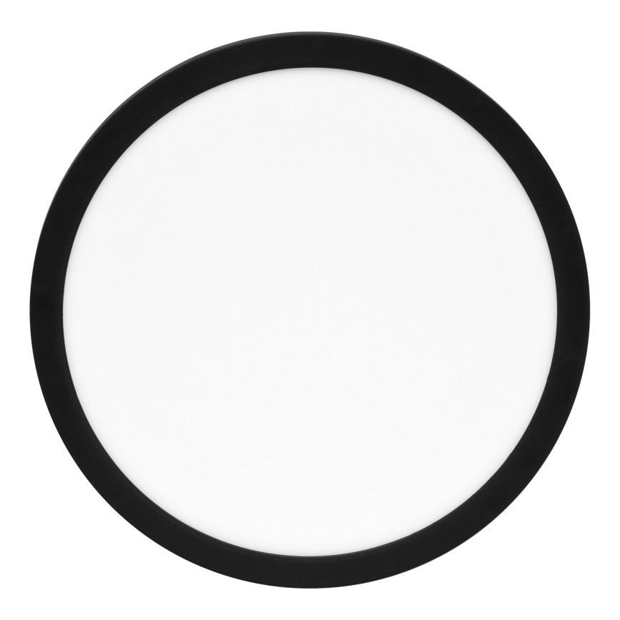 LED Dimmable recessed light with sensor LEXA LED/12/18/24W/230V 3000/4000/6000K d. 30 cm black