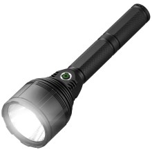 LED Dimmable rechargeable flashlight LED/30W/5V IPX7 3000 lm 6,5 h 8400 mAh