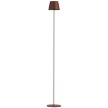 LED Dimmable rechargeable floor lamp 3in1 LED/4W/5V 4400 mAh 3000K IP54 brown