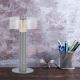 LED Dimmable rechargeable touch table lamp LED/1W/5V 3000K 1800 mAh grey
