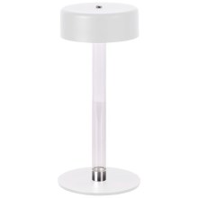 LED Dimmable rechargeable touch table lamp LED/3W/5V 3000-6000K 2400 mAh white