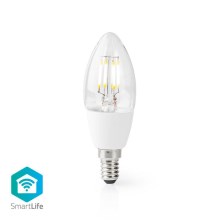 LED Dimmable smart bulb C37 E14/5W/230V 2700K