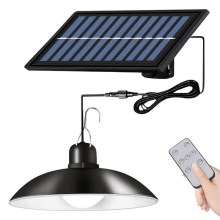 LED Dimmable solar chandelier on a string LED/1,8W/3,7V IP44 6500K + remote control