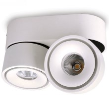 LED Dimmable spotlight LAHTI MINI 2xLED/9W/230V 3000K CRI 90 white