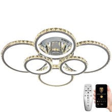 LED Dimmable surface-mounted chandelier LED/205W/230V 3000-6500K + remote control