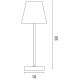 LED Dimmable touch table lamp LED/3,5W/5V 5200 mAh IP54 black
