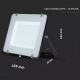 LED Flood light SAMSUNG CHIP LED/200W/230V 6400K IP65 black