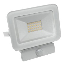 LED Flood light with a sensor LED/20W/265V 1800lm white IP65