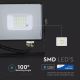 LED Floodlight SAMSUNG CHIP LED/10W/230V IP65 6400K black