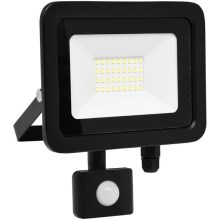 LED Floodlight STAR with sensor LED/30W/230V IP44 5000K