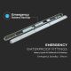 LED Heavy-duty emergency fluorescent light EMERGENCY LED/36W/230V 4000K 120cm IP65