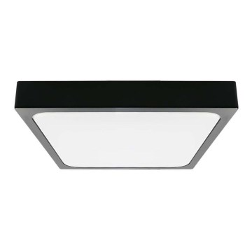 LED Outdoor ceiling light with a sensor LED/18W/230V 4000K IP44 black
