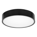 LED Outdoor ceiling light with sensor MARTIN LED/15W/230V 3000/4000K d. 30 cm IP65 black