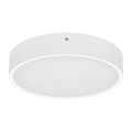 LED Outdoor ceiling light with sensor MARTIN LED/15W/230V 3000/4000K d. 30 cm IP65 white
