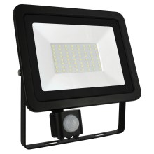 LED Outdoor floodlight with a sensor NOCTIS LUX 3 LED/50W/230V 3000K IP44 black