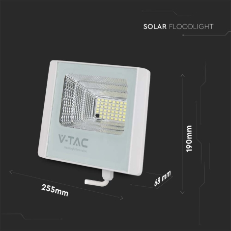 V-TAC's Floodlights with Solar Panels 