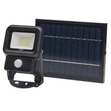 LED Outdoor solar floodlight with a sensor LED/10W/3,7V 6500K IP65