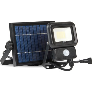 LED Outdoor solar floodlight with a sensor LED/10W/3,7V 6500K IP65