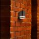 LED Outdoor solar wall light with sensor LED/1W/3,7V 3000K IP54 black