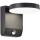 LED Outdoor wall flexible light with sensor LED/17W/230V IP65 4000K black