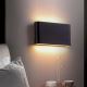 LED Outdoor wall light FLOW 2xLED/6W/230V IP54 3000K black