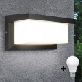 LED Outdoor wall light NEELY 1xE27/10W/230V 3000K IP54 anthracite