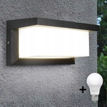 LED Outdoor wall light NEELY 1xE27/10W/230V 4000K IP54 anthracite