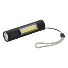LED Rechargeable flashlight LED/400mAh black