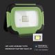 LED Rechargeable floodlight SAMSUNG CHIP LED/10W/3,7V IP44 4000K green