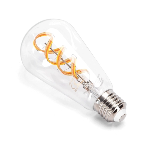 LED RGB+CCT Bulb FILAMENT ST64 E27/4,9W/230V 2700-6500K Wi-Fi - Aigostar |  Lamps4sale