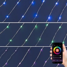 LED RGB Christmas dimmable chain 100xLED/29 functions 10,4m