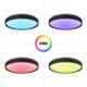 LED RGB Dimmable ceiling light RINGO LED/36W/230V + remote control