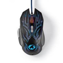 LED RGB Gaming mouse 4000 DPI 9 buttons