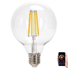 LED RGBW Bulb FILAMENT G95 E27/4,9W/230V 2700K - Aigostar