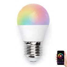 LED RGBW Bulb G45 E27/5W/230V 3000-6500K Wi-Fi - Aigostar