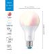 LED RGBW Dimmable bulb A67 E27/13W/230V 2200-6500K CRI 90 Wi-Fi -WiZ