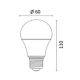 LED RGBW Dimmable bulb E27/8,5W/230V 3000-6500K Wi-Fi - Reality