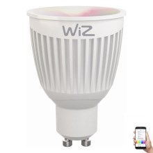 LED RGBW Dimmable bulb GU10/6,5W/230V 2200-6500K Wi-Fi - WiZ