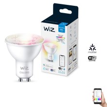 LED RGBW Dimmable bulb PAR16 GU10/4,7W/230V 2200-6500K CRI 90 Wi-Fi - WiZ