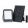 LED Solar floodlight LED/10W/3,7V IP65 4000K black + remote control