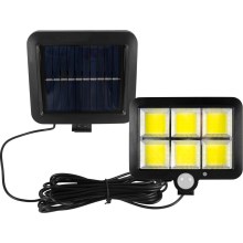 LED Solar floodlight with a sensor LED/1,5W/3,7V 6000K IP44
