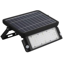 LED Solar floodlight with a sensor LED/10W/3,7V 4000K IP65