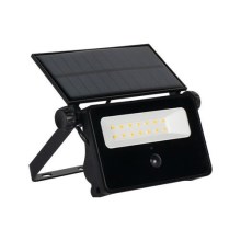 LED Solar floodlight with a sensor LED/10W/5,5V IP65