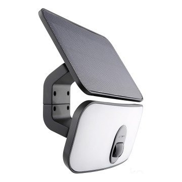 LED Solar floodlight with a sensor LED/13W/3,7V IP65 4000K 4000 mAh