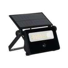 LED Solar floodlight with a sensor LED/30W/5,5V IP65